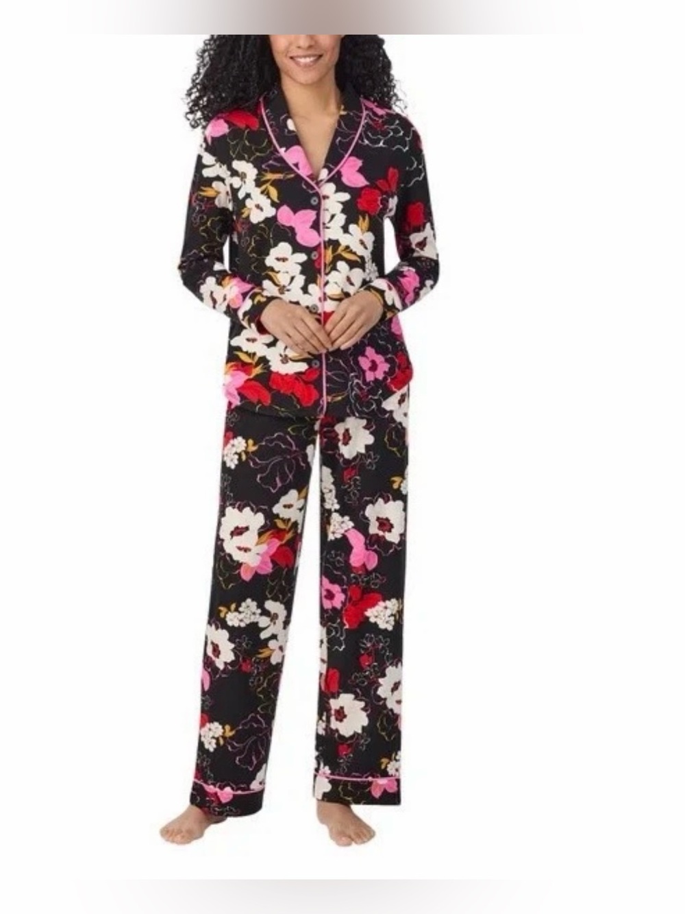 NWOT Room Service Floral Pajama Set M